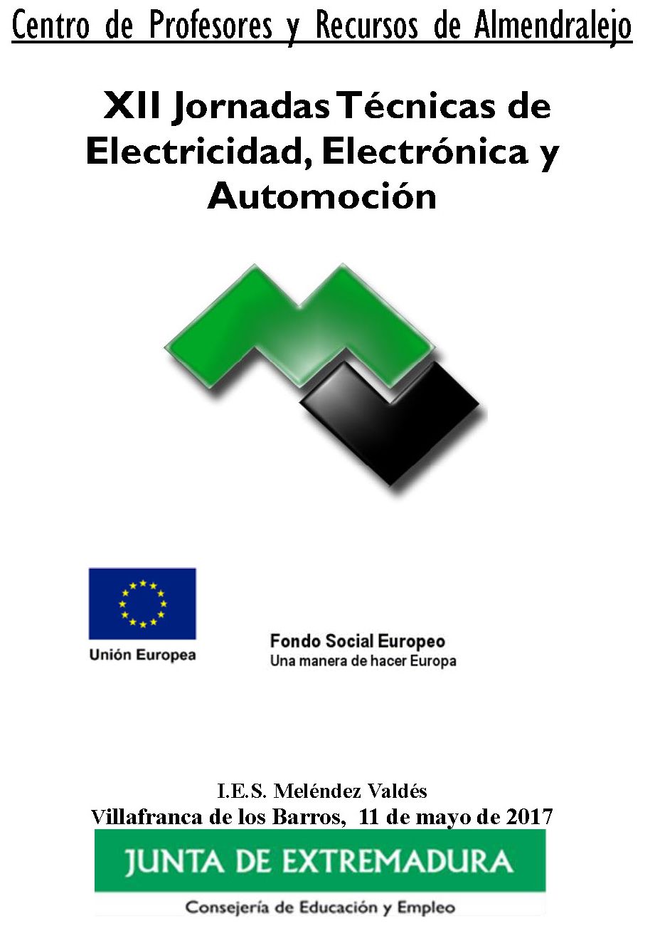 XII Jornadas Técnicas de Electricidad Electrónica y Automoción Página 1