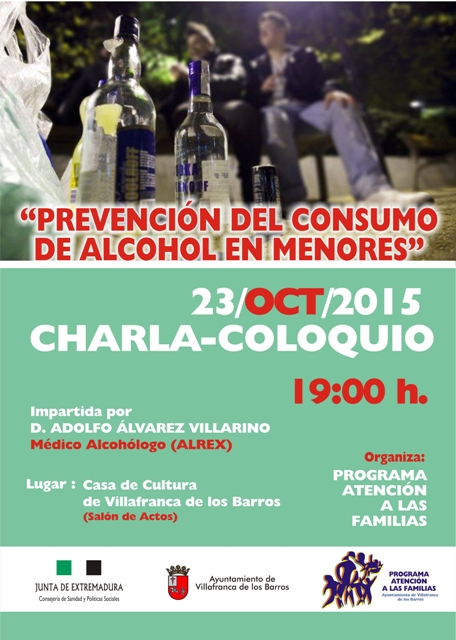 CARTEL CHARLA ALCOHOL 2