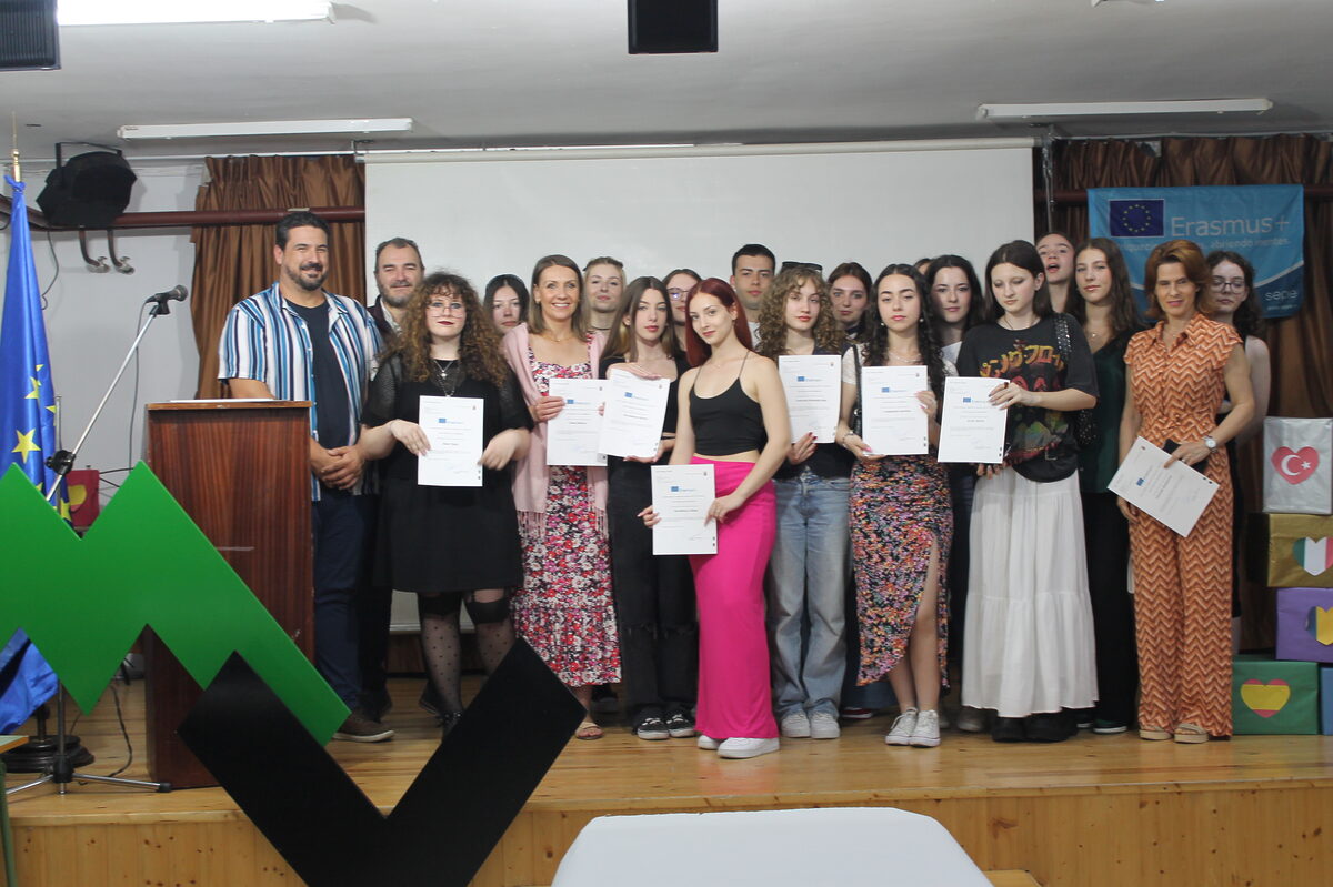 Ceremonia de entrega de certificados Erasmus